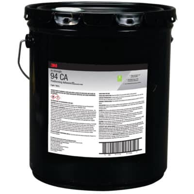 3M 31586, Hi-Strength Postforming 94 CA Fragrance Free Adhesive, Red, 5 Gallon Drum (Pail), 7010330385