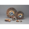 Standard Abrasives 42734, A/O Flap Wheel 661407, 6 in x 1 in x 1 in 100, 7010331212