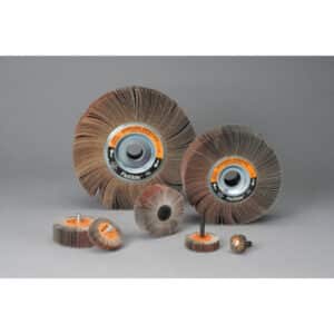 Standard Abrasives 42621, A/O Flap Wheel 621406, 1 in x 1 in x 1/4-20 in 80, 7010369106, 10 per case