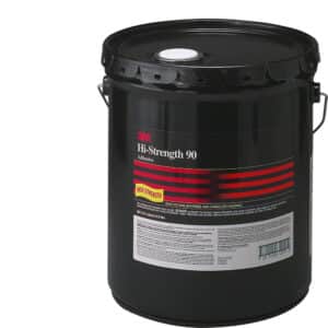 3M 43797, Hi-Strength 90 Spray Adhesive, Clear, 5 Gallon Drum (Pail), 7100004706