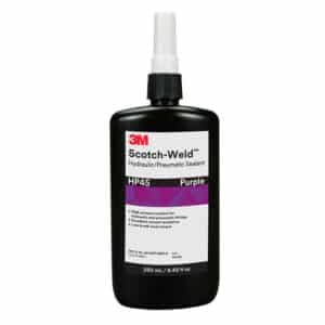 3M 62722, Scotch-Weld Hydraulic/Pneumatic Sealant HP45, Purple, 250 mL Bottle, 7100039212, 2/case