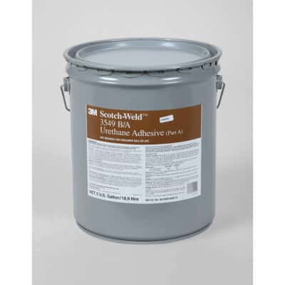3M 20942, Scotch-Weld Urethane Adhesive 3549, Brown, Part A, 5 Gallon Drum, (Pail), 7100041738