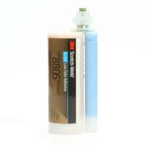 3M 98439, Scotch-Weld Low Odor Acrylic Adhesive DP8805NS, Green, 490 mLDuo-Pak, 7100097636, 6/case