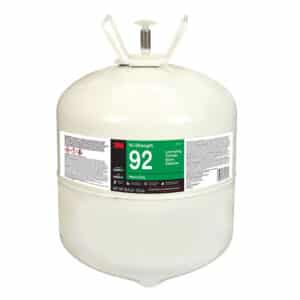 3M 61697, Hi-Strength Laminating 92 Cylinder Spray Adhesive, Clear, Large Cylinder (Net Wt 29.3 lb), 7100138900