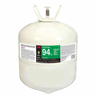 3M 61663, Hi-Strength Postforming 94 CA Cylinder Spray Adhesive, Red, Large Cylinder (Net Wt 26.2 lb), 7100139131