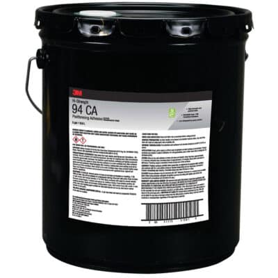 3M 25016, Hi-Strength Postforming 94 CA Adhesive, Clear, 5 Gallon Drum (Pail), 7100139494