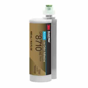 3M 40866, Scotch-Weld Low Odor Acrylic Adhesive DP8710NS, Black, 490 mL Duo-Pak, 7100233348, 6/Case