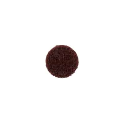 Standard Abrasives 592208, Quick Change Aluminum Oxide 2 Ply Disc, P120, TR, Brown, 1 in, Die Q100N, 7100089404