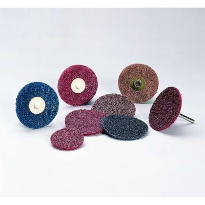 Standard Abrasives 840331, Quick Change Surface Conditioning FE Disc, A/O Coarse, TSM, Brown, 2 in, 7000046733