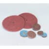 Standard Abrasives 810315, Quick Change Buff and Blend GP Disc, A/O Very Fine, TR, Maroon, 2 in, Die Q200P, 7000046834