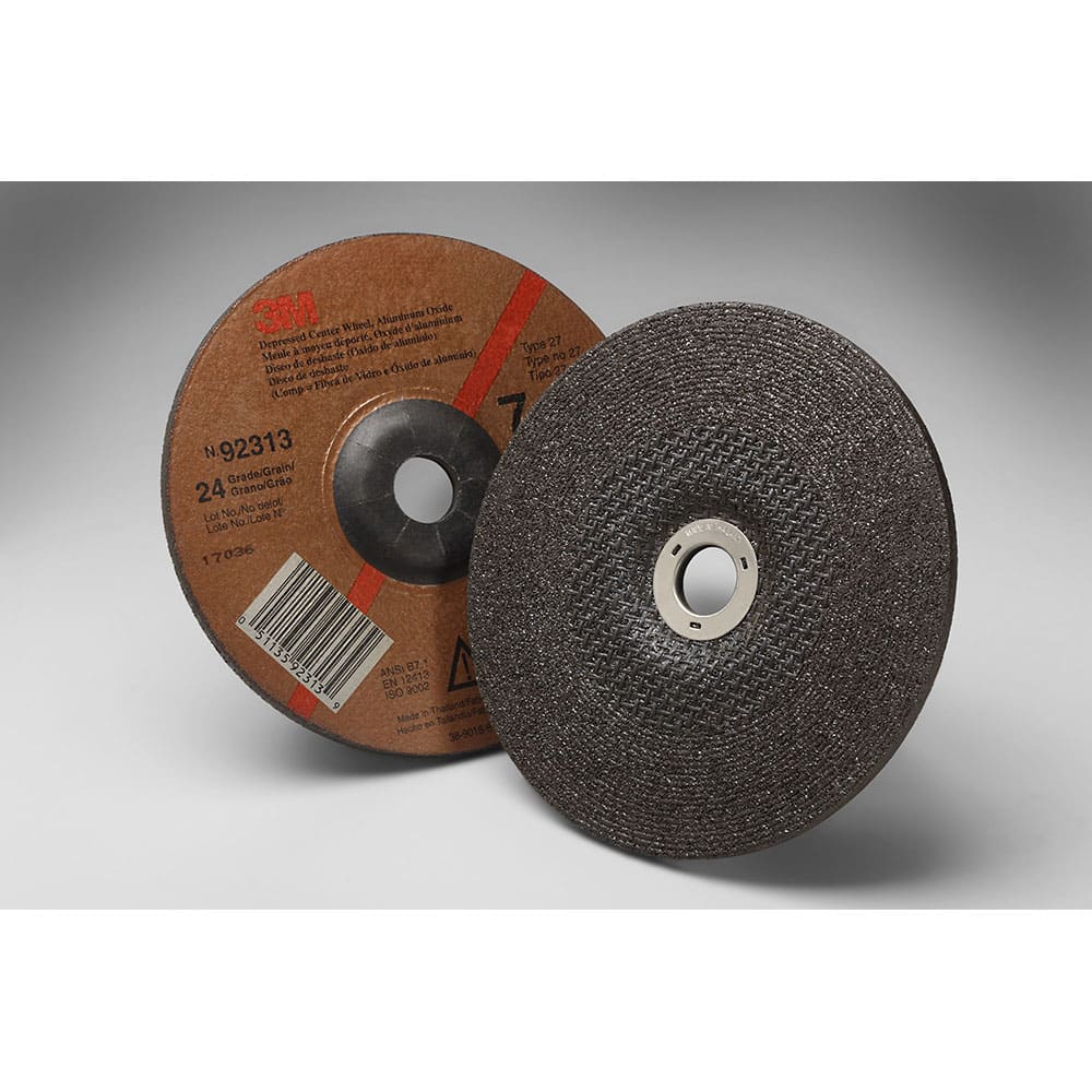 3M 92313, General Purpose Depressed Center Wheel, T27, 7 in x 1/4 in x 7/8 in, 24, 7000118487, 20 per case