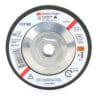 3M 51164, Green Corps Flexible Grinding Wheel, T27, 4-1/2 in x 1/8 in x 5/8-11 Internal, 36, 7000118597, 40 per case