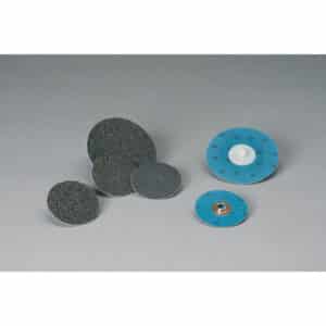 Standard Abrasives 522419, Quick Change Silicon Carbide 2 Ply Disc, 100, TSM, Black, 2 in, Die QS200PM, 7010310639