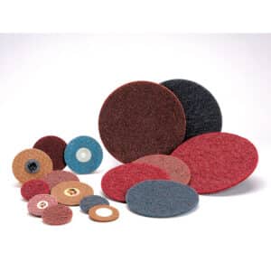 Standard Abrasives 840489, Quick Change Surface Conditioning GP Disc, 2560569, A/O Very Fine, TR, BLU, 3 in, Die Q300V, 7010330630