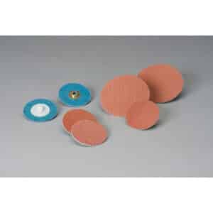 Standard Abrasives 597616, Quick Change Ceramic Pro 2 Ply Disc, 80, TR, Red, 4 in, Die Q400BB, 7010368022