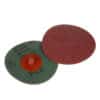 3M 66785, Cubitron II Roloc Fibre Disc 982C, 60+, TR, Red, 4 in, Die R400BB, 7100006574