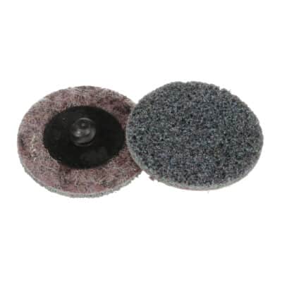 3M 60357, Scotch-Brite Roloc Light Grinding and Blending Disc, GB-DR, Super Duty A Coarse, TR, 3 in, 7100009310