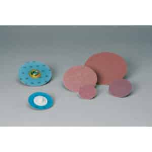 Standard Abrasives 592306, Quick Change Aluminum Oxide 2 Ply Disc, 592306, 80, TR, Brown, 1-1/2 in, Die Q150S, 7100064343