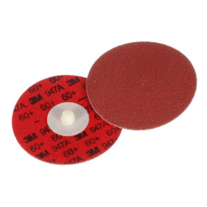 3M 54250, Cubitron II Roloc Durable Edge Disc 947A, 60+, X-weight, TR, Maroon, 4 in, Die R400BB, 7100076899