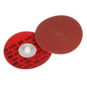 3M 54266, Cubitron II Roloc Durable Edge Disc 947A, 120+, X-weight, TR, Maroon, 4 in, Die R400BB, 7100076935