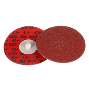 3M 54241, Cubitron II Roloc Durable Edge Disc 947A, 40+, X-weight, TR, Maroon, 3 in, Die R300V, 7100077040