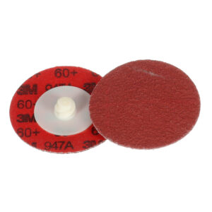 3M 54248, Cubitron II Roloc Durable Edge Disc 947A, 60+, X-weight, TR, Maroon, 2 in, Die R200P, 7100077047