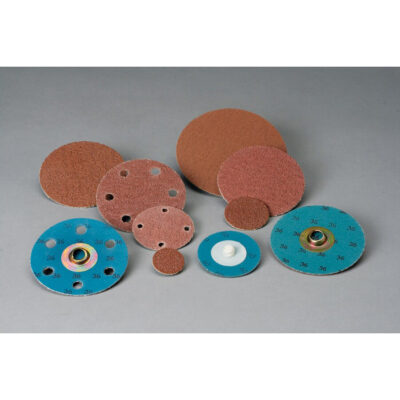 Standard Abrasives 522456, Quick Change Aluminum Oxide Extra 2 Ply Disc, 80, TSM, LT BRN, 2 in, Die QS200PM, 7100094829