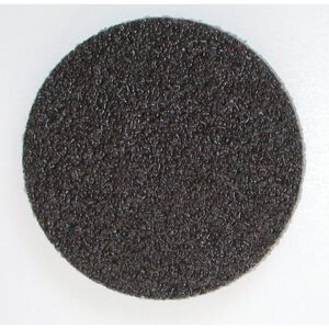 Standard Abrasives 522418, Quick Change Silicon Carbide 2 Ply Disc, 2558605, 80, TSM, Black, 2 in, Die QS200PM, 7100095037