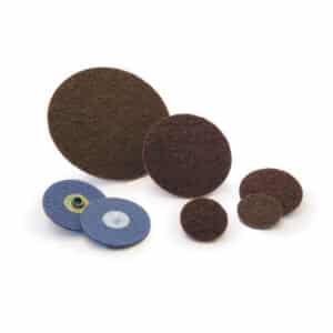Standard Abrasives 848482, Quick Change Surface Conditioning XD Disc, A/O Medium, TR, Maroon, 3 in,Die Q300V, 7100142279