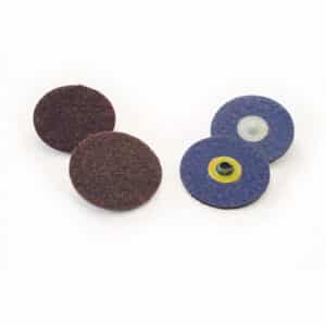 Standard Abrasives 879901, Quick Change Surface Conditioning XD Disc, A/O Coarse, TSM, Brown, 4 in, QS400BBM, 7100143670