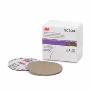 3M 30806, Trizact Hookit Foam Disc, 6 in, 8000, 7100193783, 15 discs per carton, 4 cartons per case