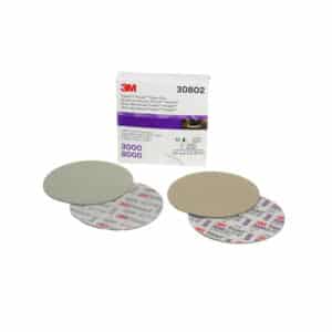 3M 30802, Trizact Hookit Foam Disc, Kit, 6 in, 3000 and 8000, 7100228475, 10 Discs/Kit, 4 Kits/Case