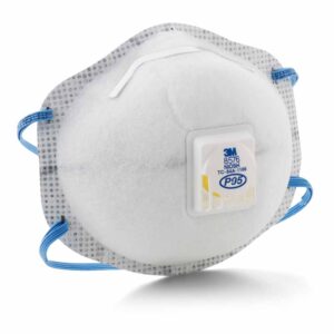 3M 54370, Particulate Respirator 8576, P95, with Nuisance Level, Acid Gas Relief, 7000002061
