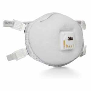 3M 66192, Particulate Respirator 8214, N95, with Faceseal and Nuisance Level, Organic Vapor Relief, 7000002083