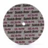 3M 13741, Scotch-Brite EXL Unitized Wheel, XL-UW, 2S Fine, 6 in x 1/4 in x 1/2 in, 7000028449