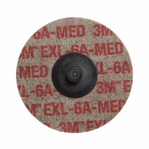 3M 17191, Scotch-Brite Roloc EXL Unitized Wheel TR, 3 in x NH 6A MED, 7000028469