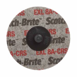 3M 17195, Scotch-Brite Roloc EXL Unitized Wheel TR, 3 in x NH 8A CRS, 7000028470