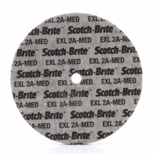 3M 15534, Scotch-Brite EXL Unitized Wheel, XL-UW, 2A Medium, 6 in x 1/2 in x 1/2 in, 7000046028
