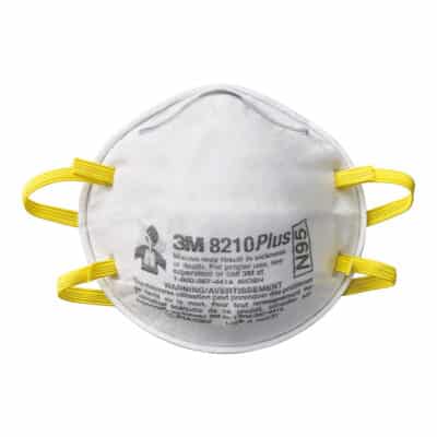 3M 13728, Performance Disposable Paint Prep Respirator N95 Particulate, 8210PP20-DC, 7100153178
