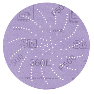 3M 20822, Hookit Clean Sanding Disc 360L, P240, 3 in, Die 300LG, 7100010254