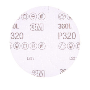 3M 20542, Hookit Clean Sanding Disc 360L, 5 in P320, 7100077548