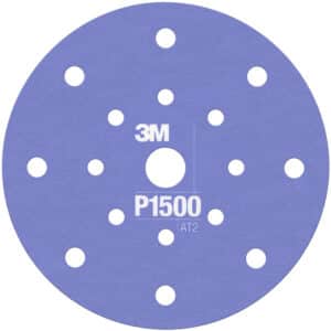 3M 34805, Hookit Flexible Abrasive Disc 270J, 6 in, Dust Free, P1500, 7100104332