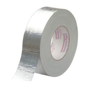 3M 50018, Venture Tape Metallized Cloth Duct Tape 1502, Silver, 48 mm x 55 m (1.88 in x 60.1 yd), 7010337385