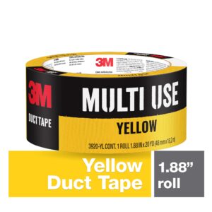 3M 73162, Yellow Duct Tape 3920-YL, 1.88 in x 20 yd (48 mm x 18,2 m), 7100085028