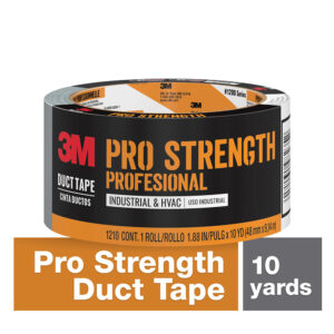 3M 98235, Pro Strength Duct Tape 1210-A 1.88 in x 10 yd (48.0 mm x 9.14 m), 7000029903