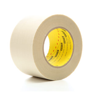 3M 04994, Glass Cloth Tape 361, White, 3 in x 60 yd, 6.4 mil, 7000048436