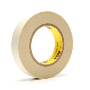 3M 23713, Glass Cloth Tape 361, White, 1 in x 60 yd, 6.4 mil, 7000050071
