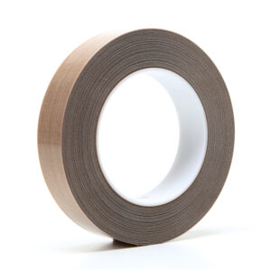 3M 16160, PTFE Glass Cloth Tape 5453, Brown, 1 in x 36 yd, 8.2 mil, 7000050131