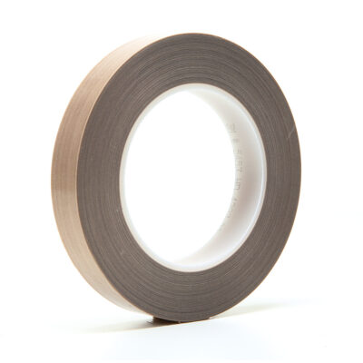 3M 16159, PTFE Glass Cloth Tape 5453, Brown, 3/4 in x 36 yd, 8.2 mil, 7000050132