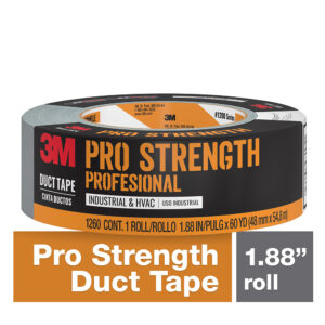 3M 98005, Pro Strength Duct Tape 1260-C 1.88 in x 60 yd (48,0 mm x 54,8 m), 7000052627